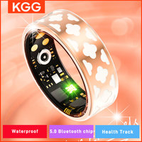 R10M Women Smart Ring Heart Rate IP68 Waterproof Intelligent Female Luxury Health Monitor Fashion Ring For Ladies