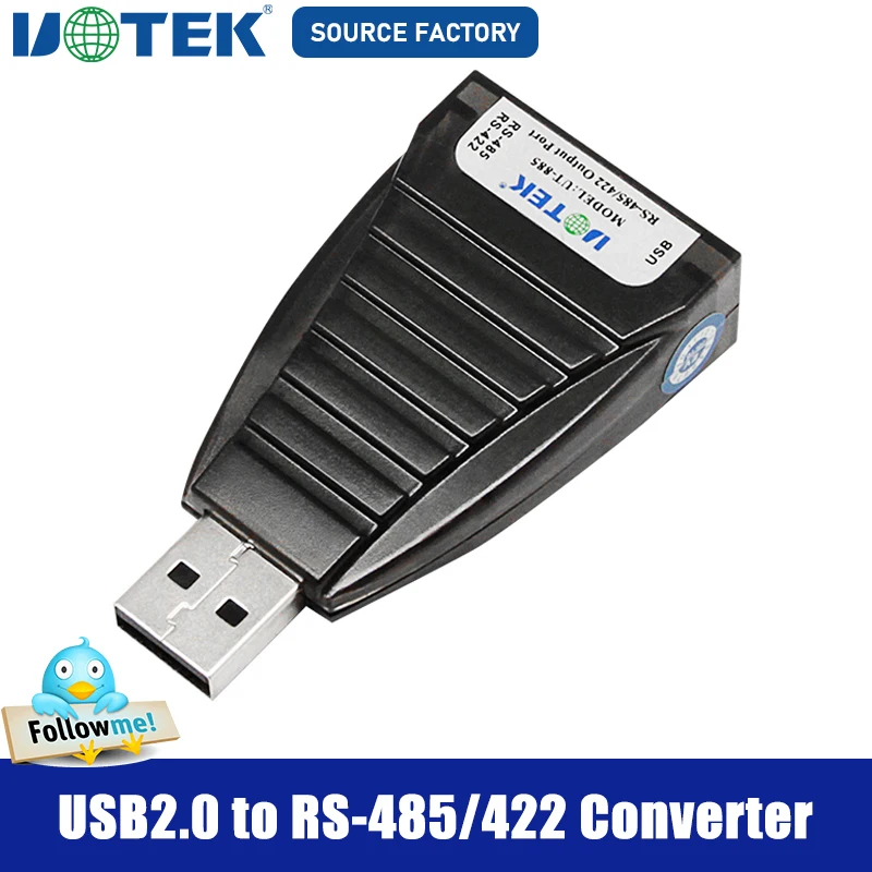 

Скидка Конвертер USB в RS-485 RS-422 RS 485 422 USB-A RS485 RS422 Разъем последовательного адаптера Полный полудуплексный антиобъемный UT-885
