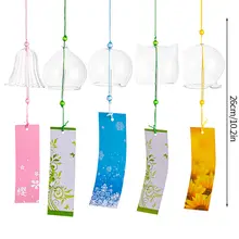 Furin – Vetro trasparente (molte forme) - Campane a vento Giapponesi 115