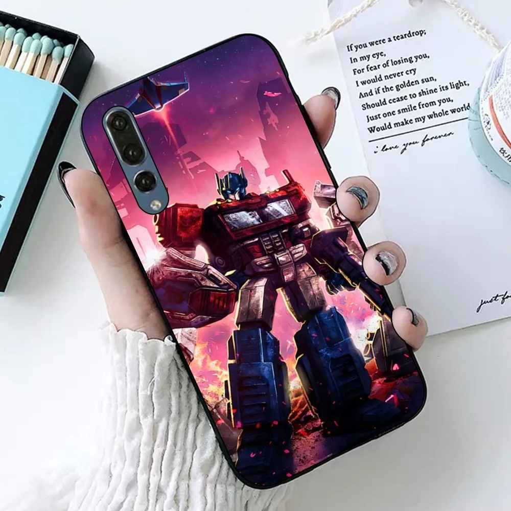 T-Transformers Autobot Phone Case For Huawei Honor 10 lite 9 20 7A pro 9X pro 30 pro 50 pro 60 pro 70 pro plus