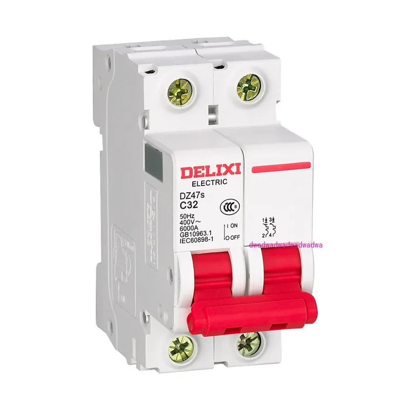 

Air switch Dz47s household miniature circuit breaker air switch 1p2p3p4p32a 63a