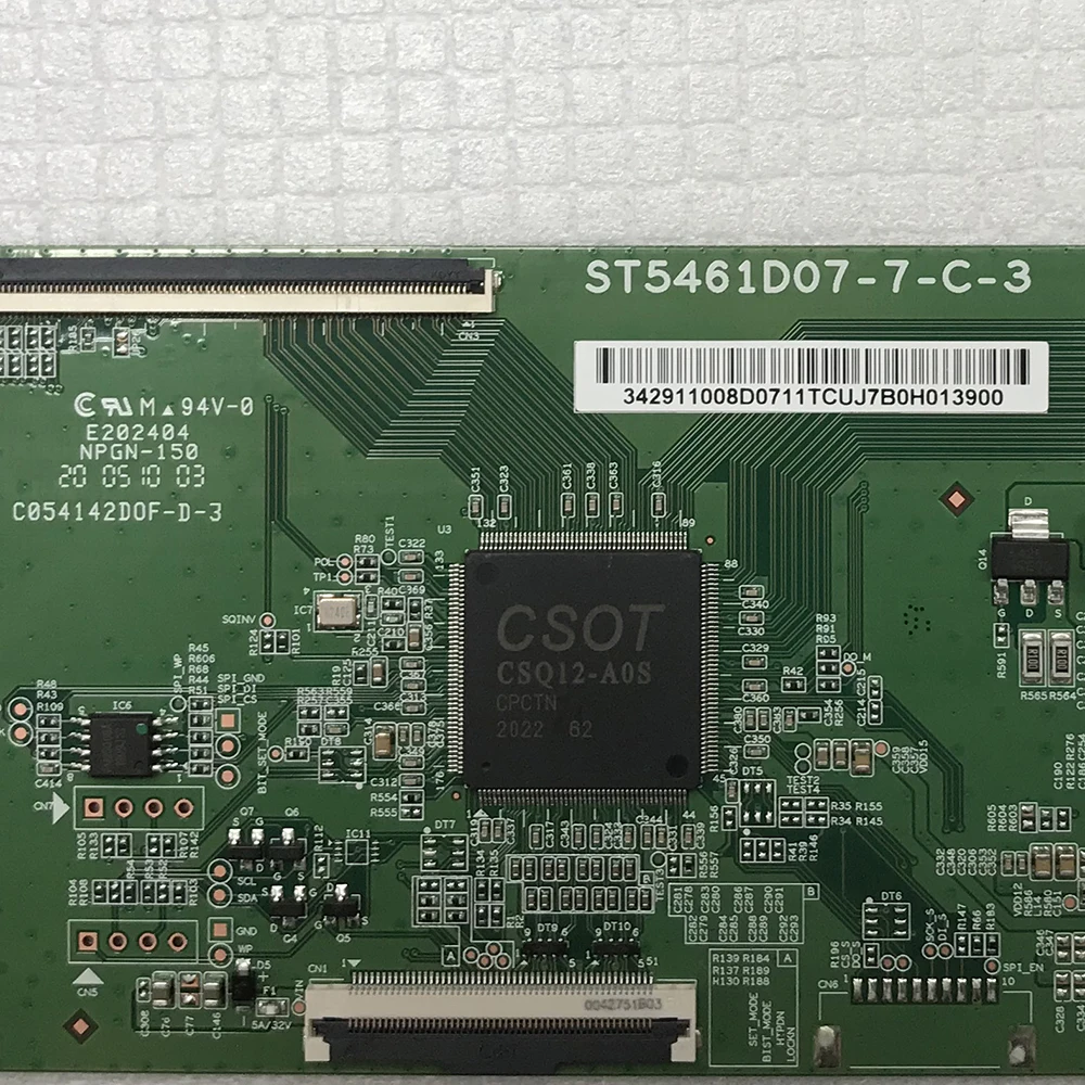 Logic Board ST5461D07-7-C-3 34.29110.08D Voor L55M5-5ASP L55A5-AD 55lf711u20 55r613 55r615 55lf711c20 55r82 T-CON Lvds Bord