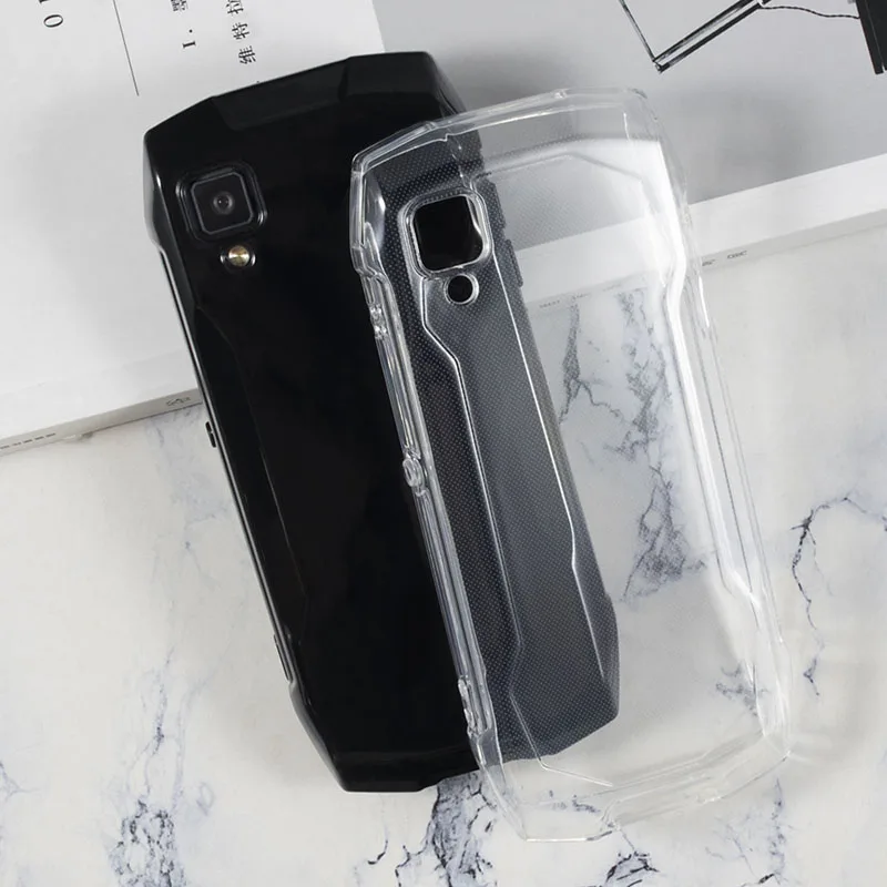 Etui na telefon komórkowy Cubot King Kong Mini 3 TPU Silicone Simple Case Cover dla KingKong Mini3 Black Transparent Shell Coque