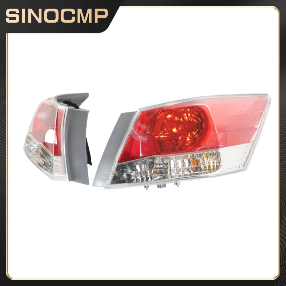 

2 шт. задний фонарь в сборе Ho2801172, Ho2800172 для Honda Accord 2008-2012 гг. (крышка красного фонаря + белая рамка + красная деталь)