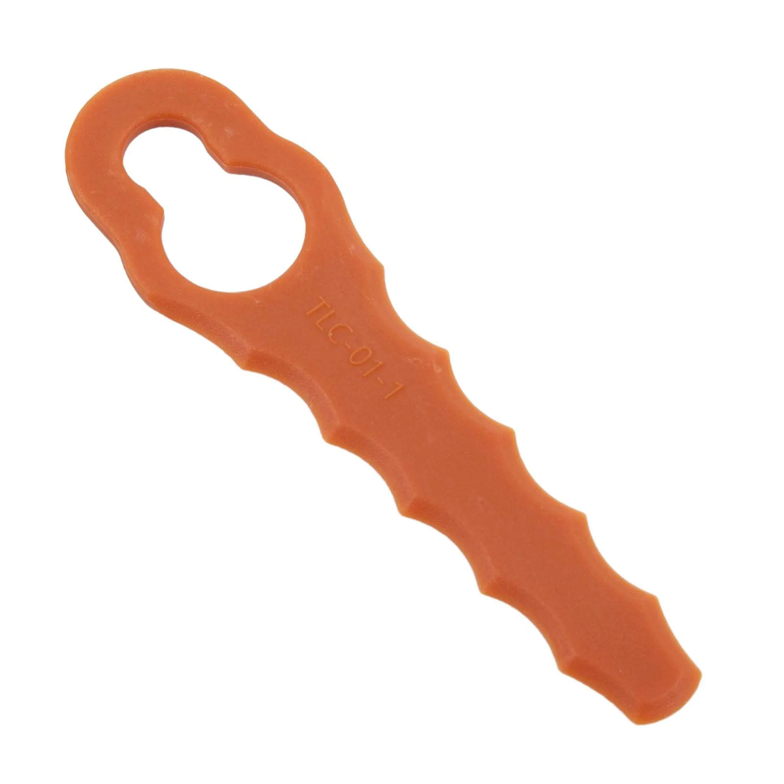 Blade Trimmer Blades 4pcs Blade Lawn Mower Orange Color Plastic Replacement Parts Garden Hand Tools EASY INSTALLATION