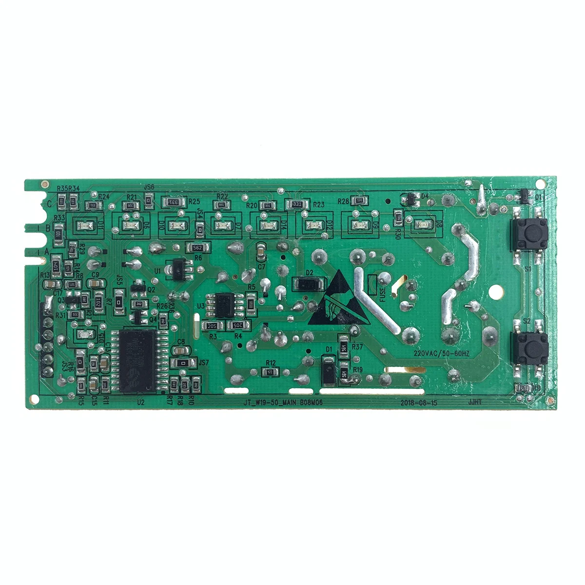 Para Magic Chef, Danby, Avanti 2207100086 W19-50AB-ZY Placa de Control/Placa PCB para Congelador Horizontal