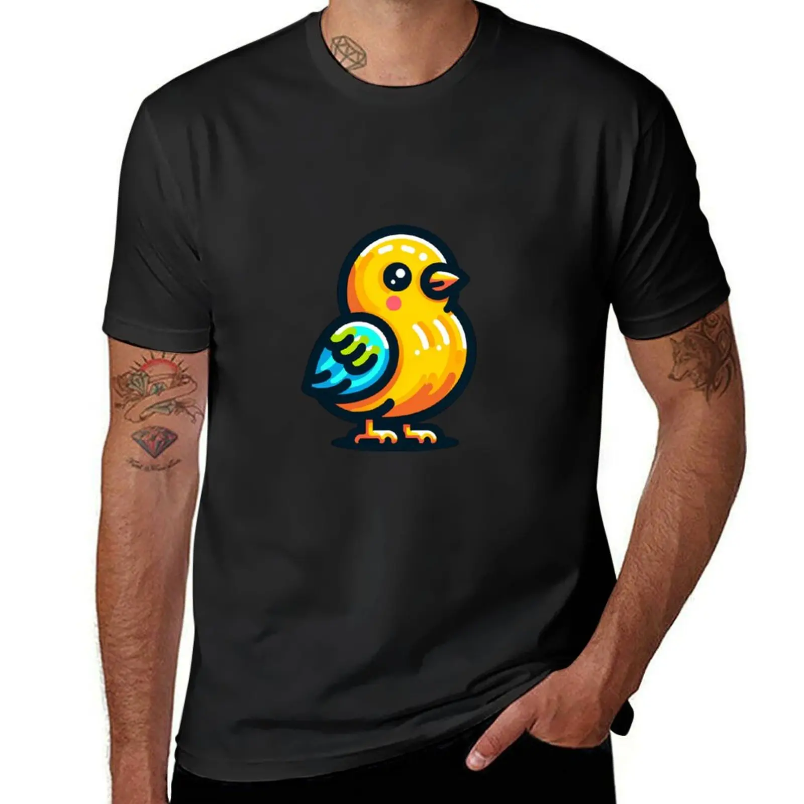 happy easter chick T-Shirt anime plus sizes blanks summer clothes men clothing