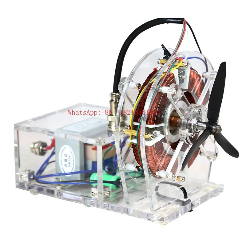 Limited Offer AC Asynchronous Motor Model Self-made Brushless Motor Experimental Teaching Model Demonstration