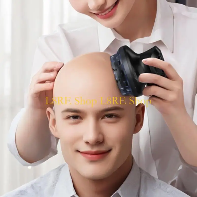 

L8RE Electric Shaver Portable Men Beard Trimmer Clippers Перезаряжаемая лысая голова