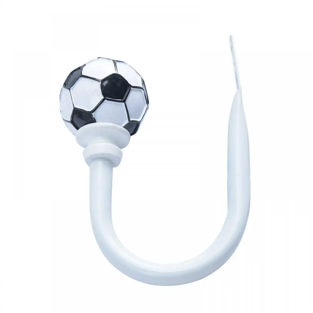 Curtain Home Decor Decor Hook Holder 1Pc Wall Mounted U Shape Football Hold Backs Tie Home Decor