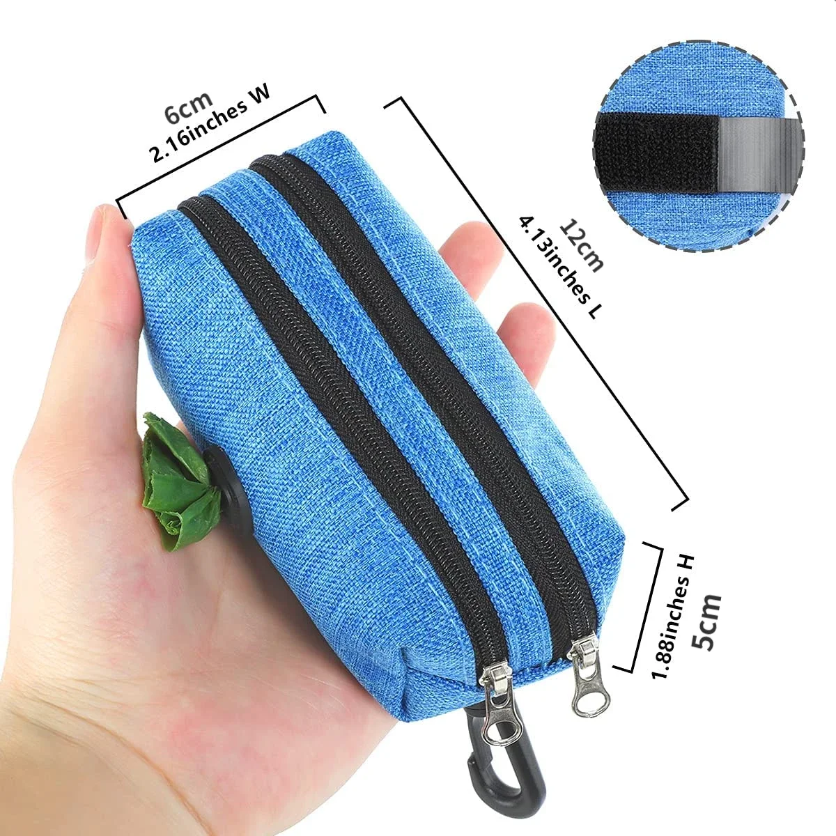 Dispensador de bolsas para excrementos de perro, bolsa de almacenamiento, productos para residuos de mascotas, portador, accesorios para caminar,