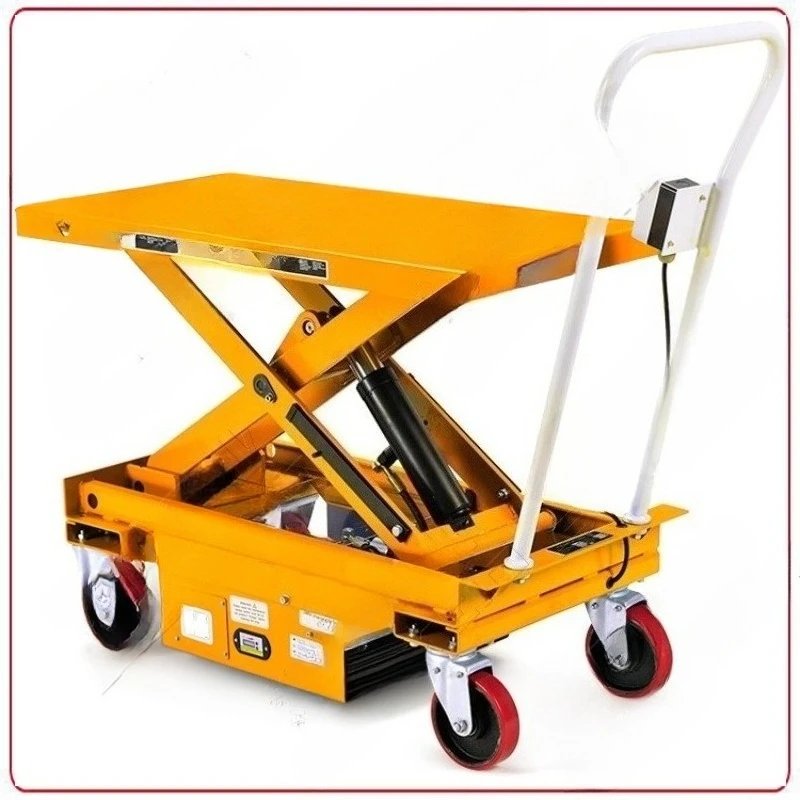 Electric lifting platform truck 1 ton single shear mold loading and unloading lifting truck