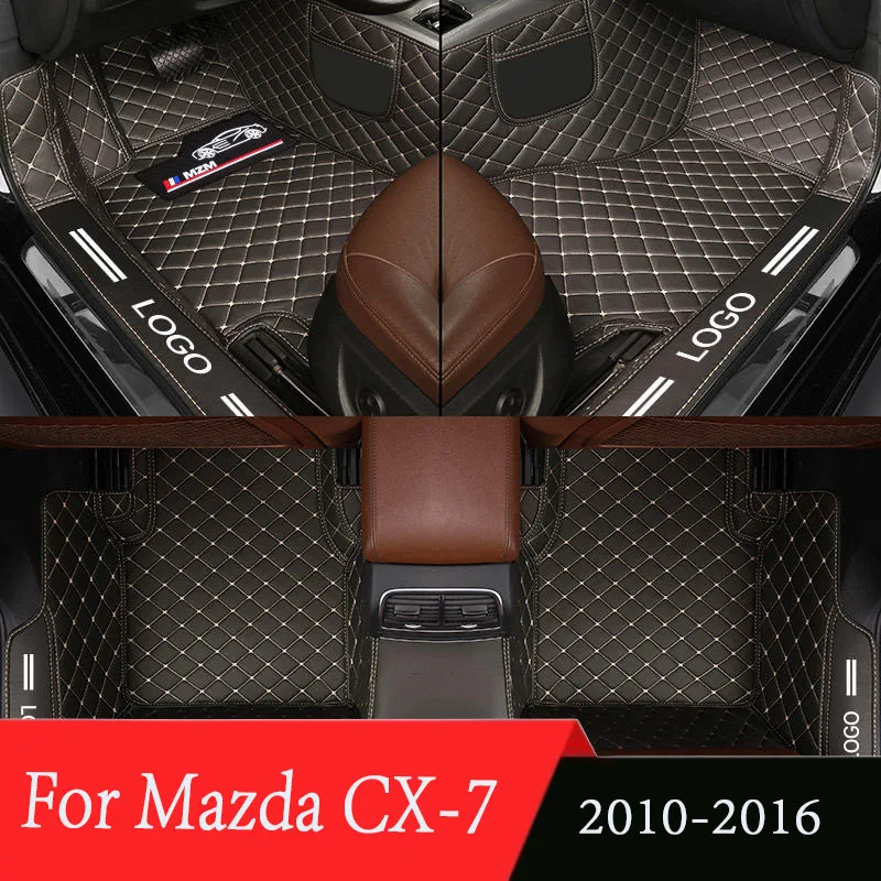 

Automobiles Protector Floor Carpets Waterproof Accessories Car Floor Mat For Mazda CX-7 CX7 2010 2011 2012 2013 2014 2015 2016