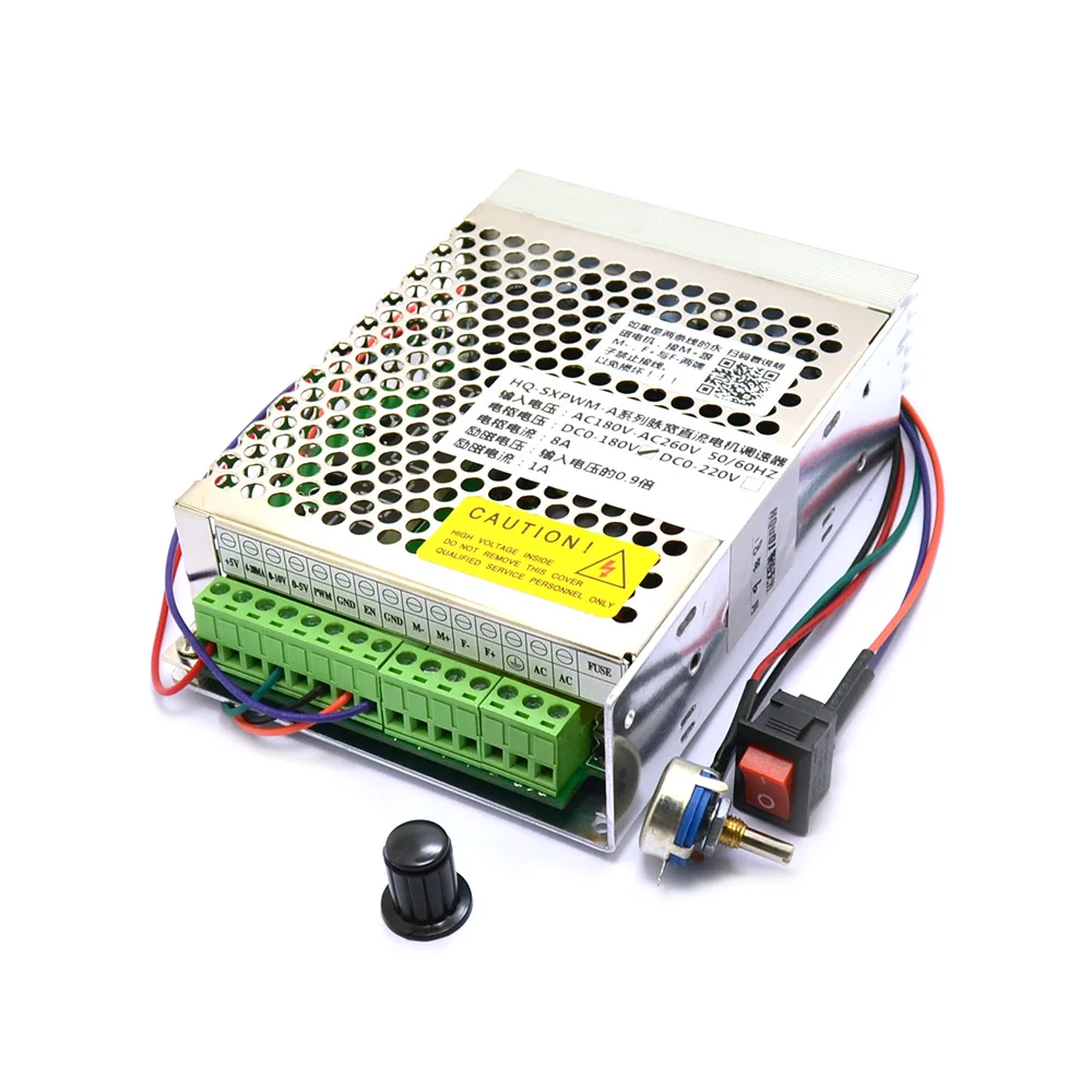 

High-Power Pulse Motor Governor, Digital Voltage and Current, HQ-SXPWM-X, AC90-260V Input, 110VDC, 90VDC, 180VDC, 220VDC Output