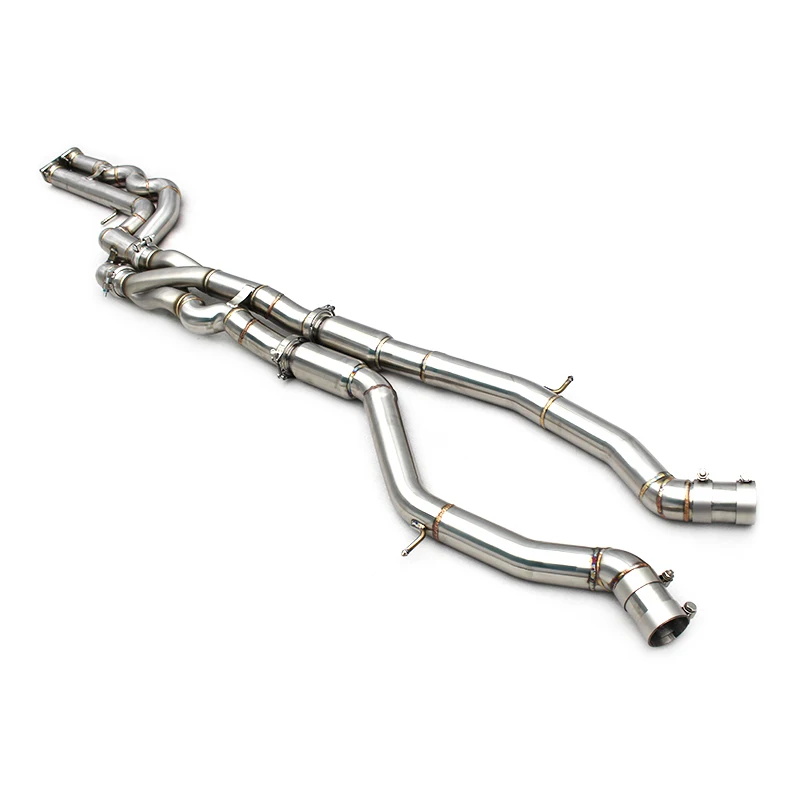 

OBM SUS304 2.5inch Z-Pipe Equal Length Exhaust MidPipe For BMW M3/M4 F80/F82/F83 S55 3.0T 2015-2017 63mm Middle Exhaust Pipe