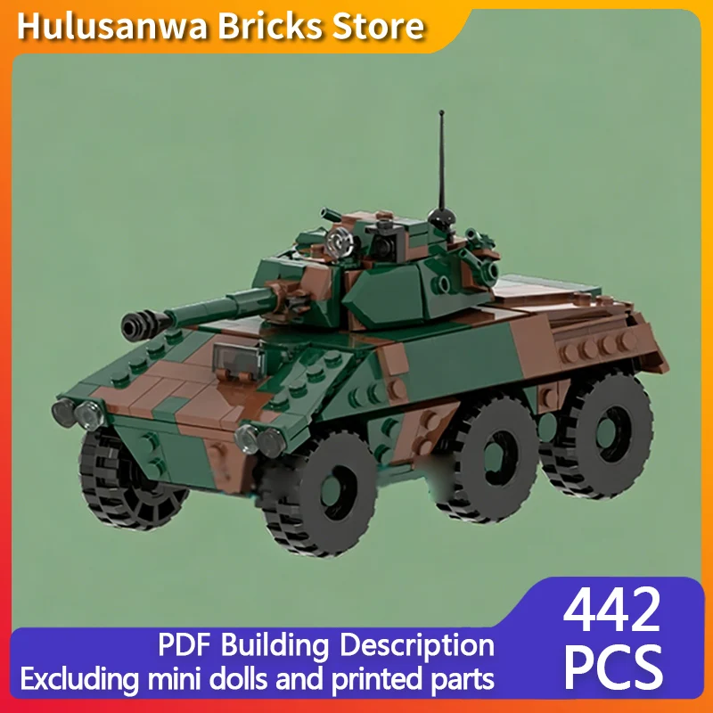 

Современные военные танки EE-9: Модульный конструктор MOC, Военная техника, Подарки, Набор для сборки, Детские игрушки