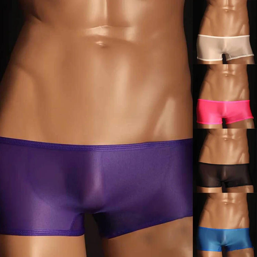 

Underwear Brief Low Waist Nylon Sexy Sexy Lingerie Solid Color Translucent Comfy Fashion Hot New Stylish For Men