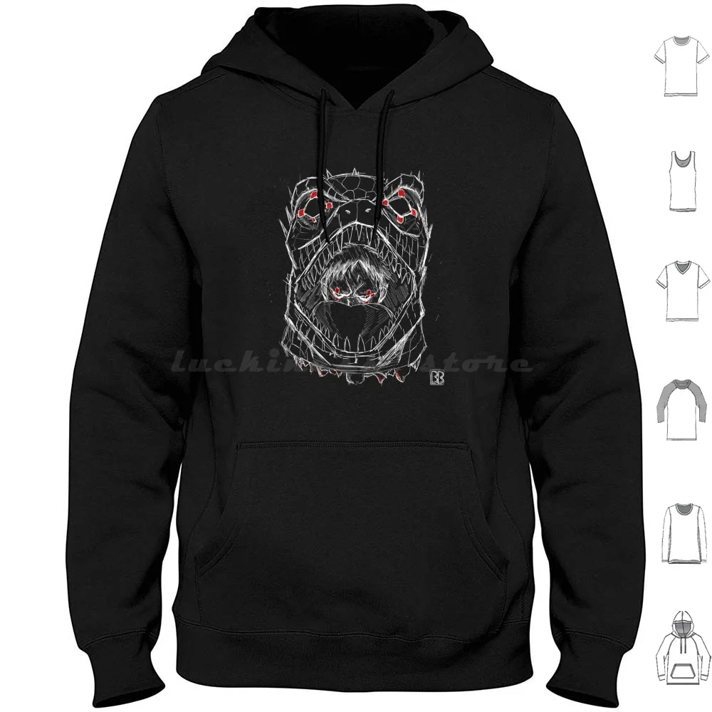 

You Are Not The One-Dorohedoro Kaiman Толстовка с капюшоном из хлопка с длинными рукавами Guts Griffith Casca Schierke Puck Behelit Anime Manga
