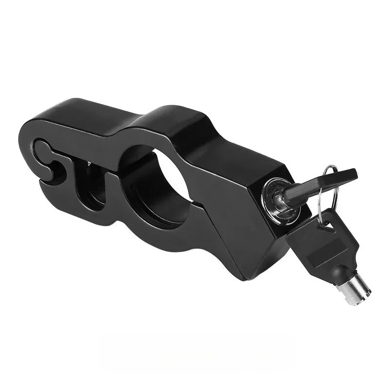 General Electric Vehicle Brake Lock Scooter Car Anti Theft Horn Lock Motorcycle Accelerator Lock Portable Aluminum Alloy Lock image 5