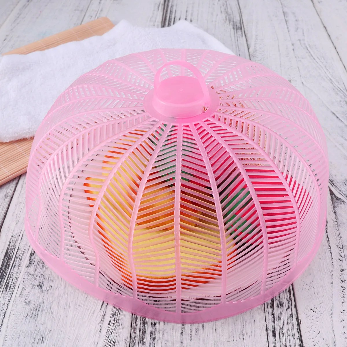 

Shape Food Cover Plastic Large Table Tent Portable Fly Anti-Insect Cover for Picnic Kitchen Food Covers