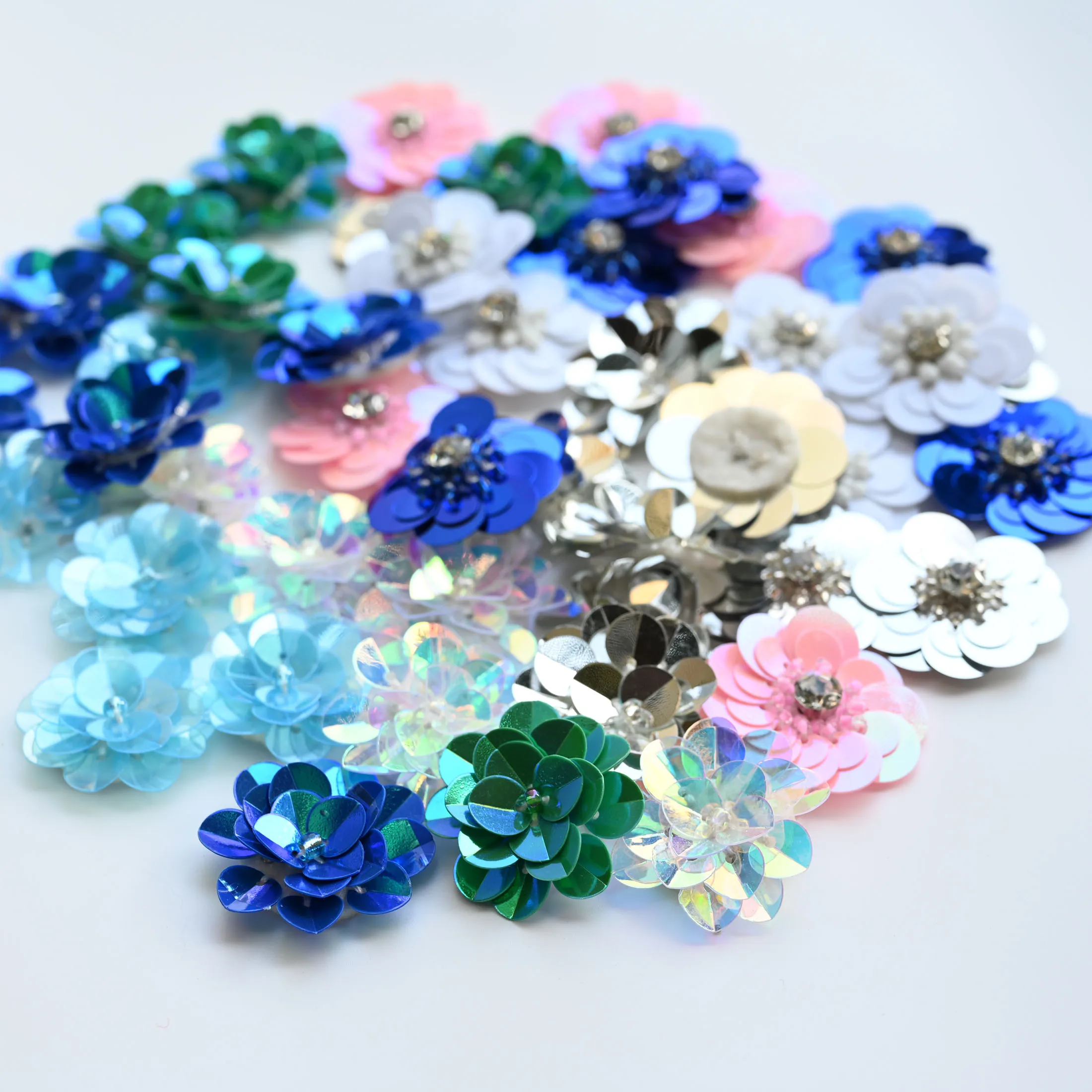 45Pcs 3Cm Rhineston…