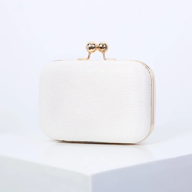 Gold Bags for Women 2025 New Luxury Handbags Designer Elegant Evening Party Clutch Purse Bling Crossbody Shoulder Female Bags