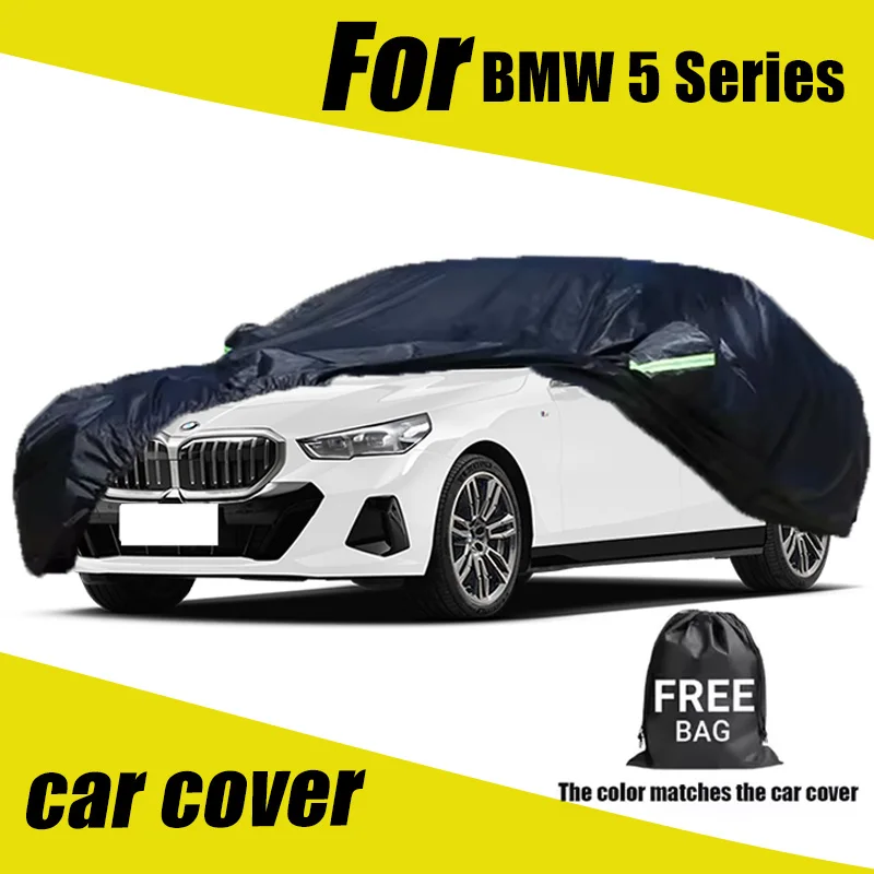 

Для BMW 5 серии: Уличный защитный чехол для автомобиля, полный комплект, от снега, солнца, водонепроницаемый, пылезащитный, внешние аксессуары для авто