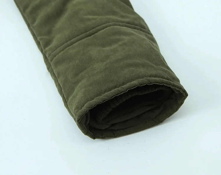Neue Damen Winterjacke mit Baumwollfüllung 2026 Damen Mittellange Warme Lammfell-Steppjacke Übergrößen Damenparka Oberbekleidung – Detail 12