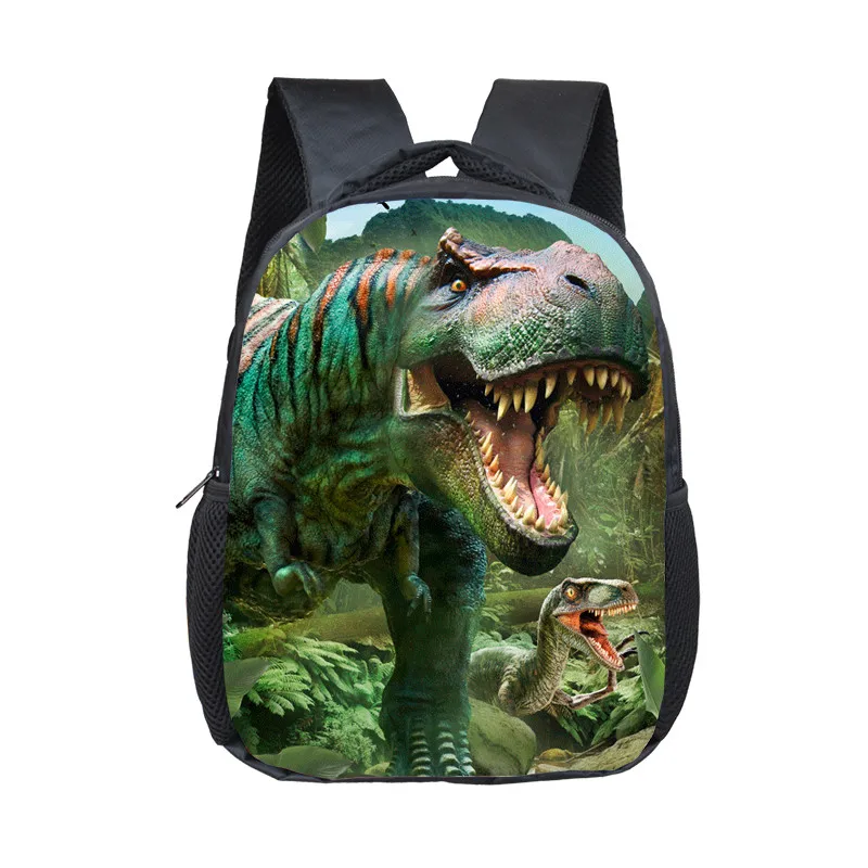 Mochilas de dinossauro para crianças, Animais Mochilas escolares, Baby Toddler Bag, Boys Backpack for Kids, Kindergarten Gift, 12 in