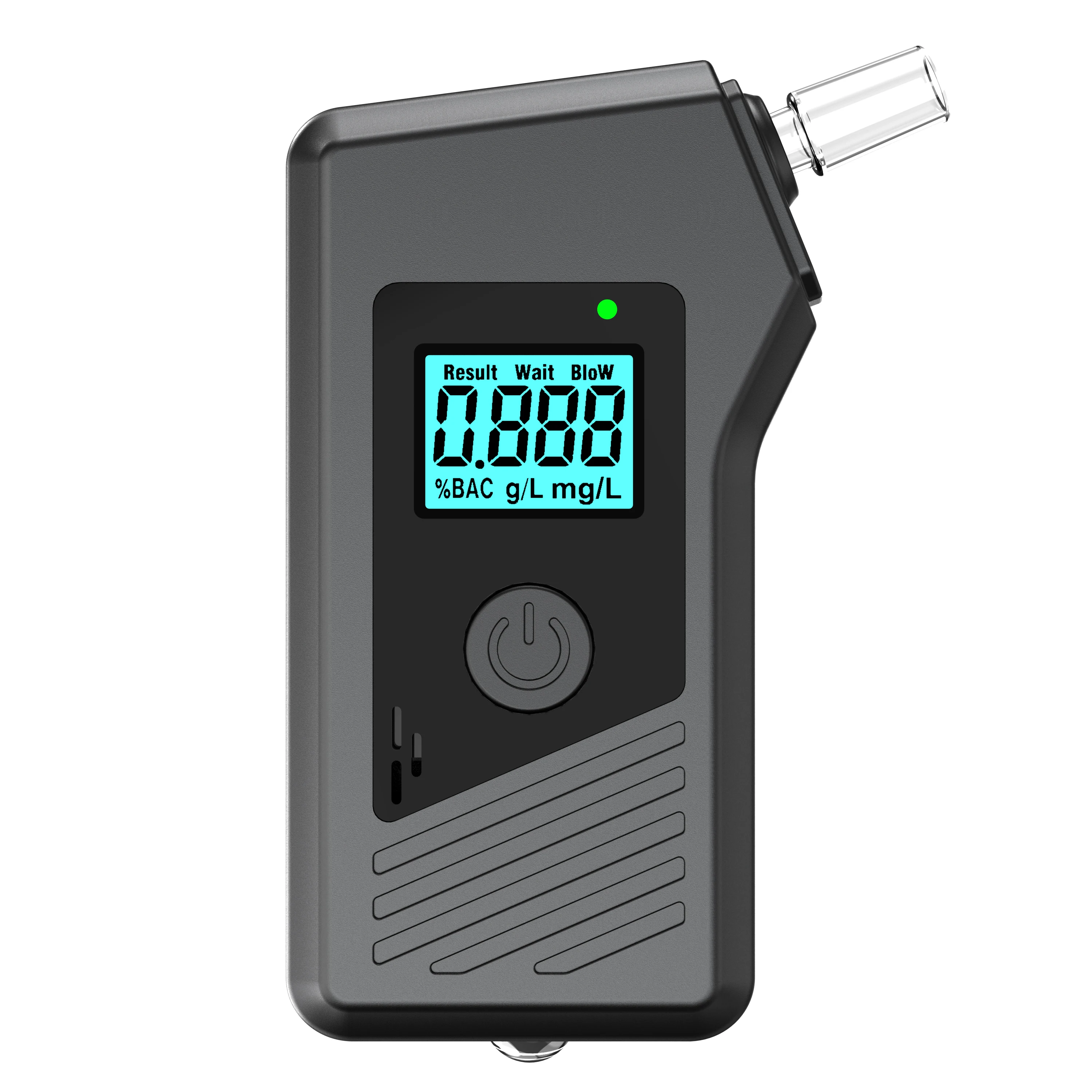 Portable Breathalyzer New Precise Low-Cost with Lighting And Voice Announcements for Post-Drinking Traffic Safety Detection