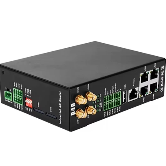 Intelligent water conservancy remote data collection control RTU/DTU /lOT gateway 4g industrial router with RS485 2DI 2DO 4AI