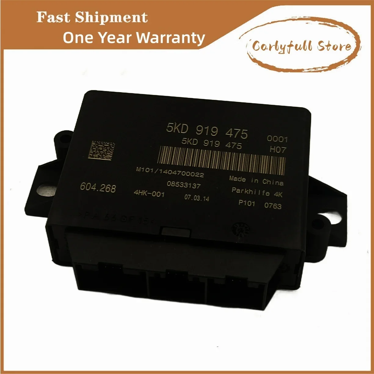 

5KD 919 475 5KD919475 For VW Golf MK6 2009-2014 Parking OPS PDC Module 5KD 919 475 5KD919475