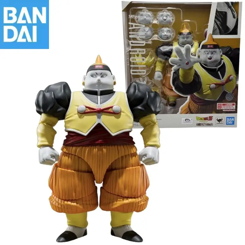 

Genuine BANDAI Dragon Ball Z S.H.Figuarts Android 19 PVC Action Figure Model Collector Figurine Toys New And Unopened Gift