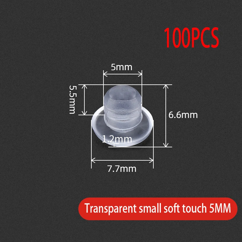 Variant: S-Transp 5mm 100pcs