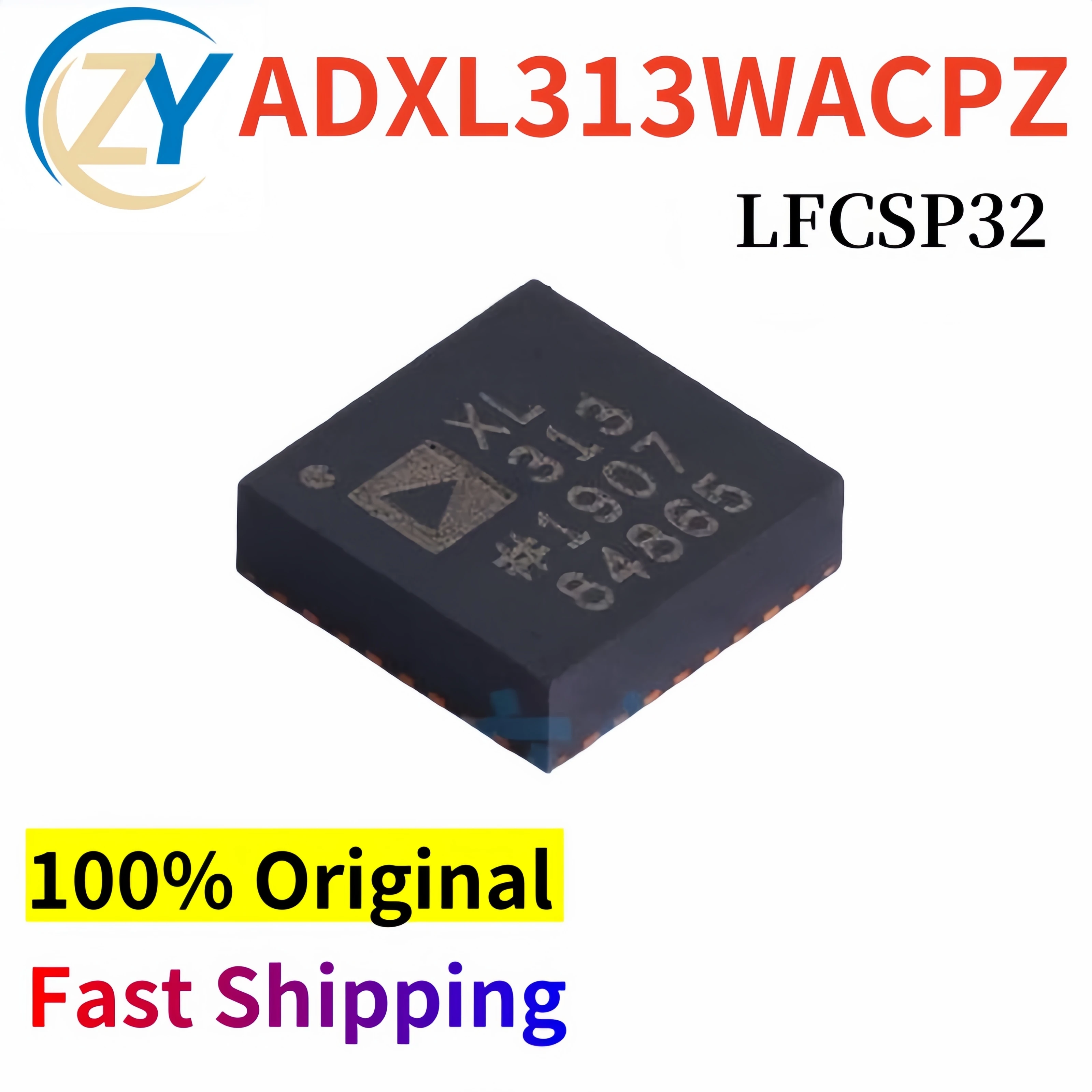 100% Original ADXL313WACPZ-RL7 Accelerometers ADXL313WACPZ LFCSP-32 1024 LSB/g 2V-3.6V Guaranteed Quality & In Stock