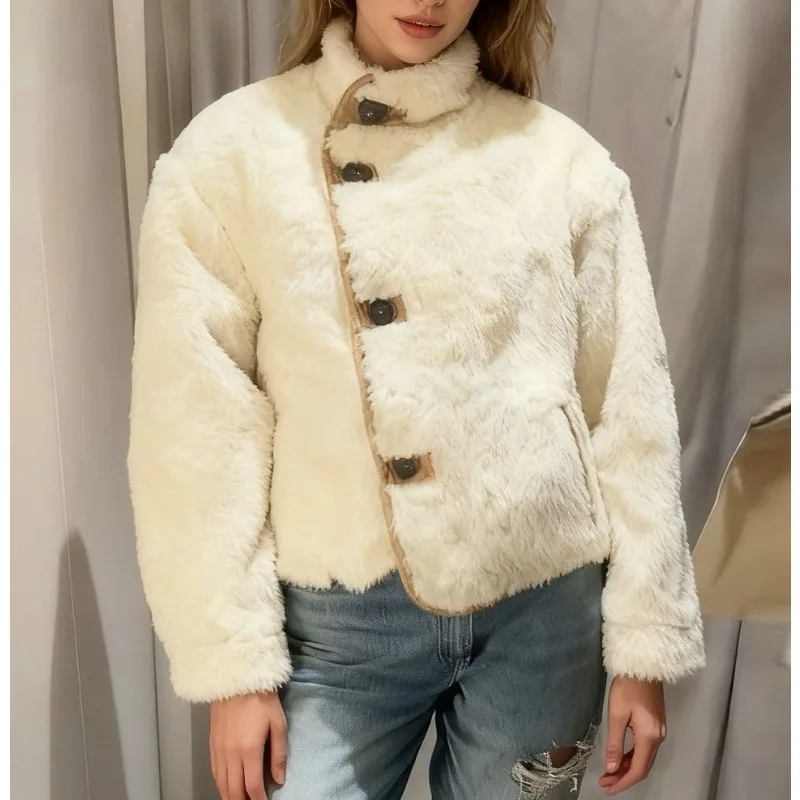 

Women's Ins Style Is Fashionable Reversible and Reversible Wearing A Jacket and Jacket