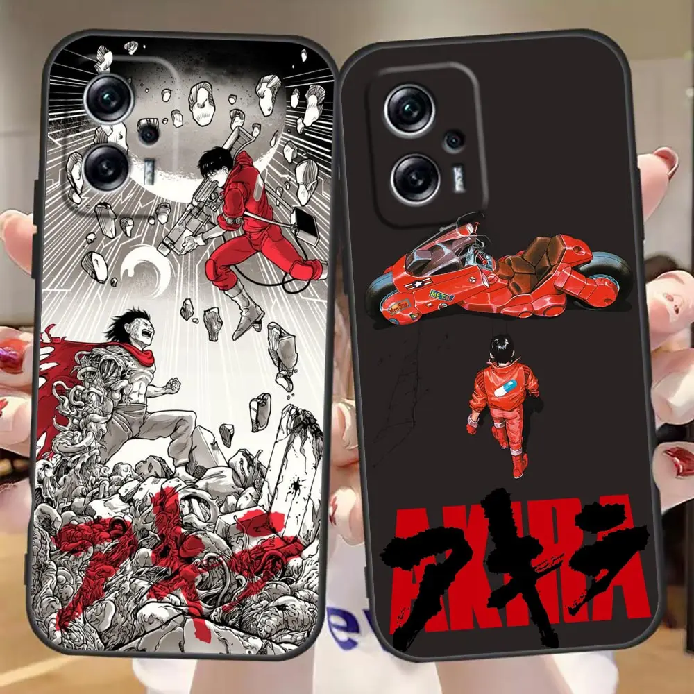 Anime A-AKIRA V-Voltron Phone Case For Redmi Note 13 12 12S 11 10 9T 9S 9 8 Pro 5G 4G Silicone Case Funda Coque Shell Capa Cover