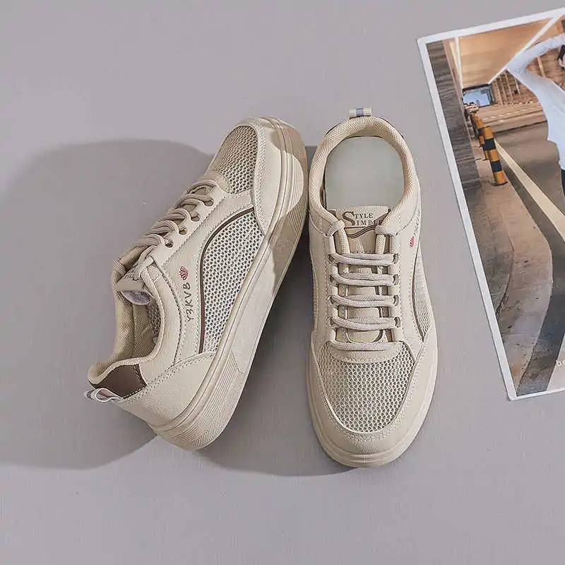 أحذية رياضية نسائية ربيعية فاخرة بكعب مسطح أحذية بدون كعب أحذية صيفية للنساء أحذية رياضية لممارسة رياضي أرخص #2