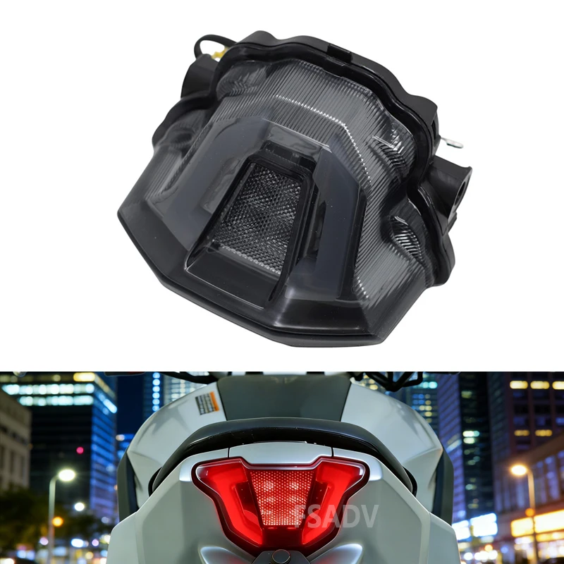 LED Integrated Blinker Taillight For Yamaha MT07 MT-07 MT 07 2025 Motorcycle Rear Tail Brake Stop Turn Signals Light Accessories