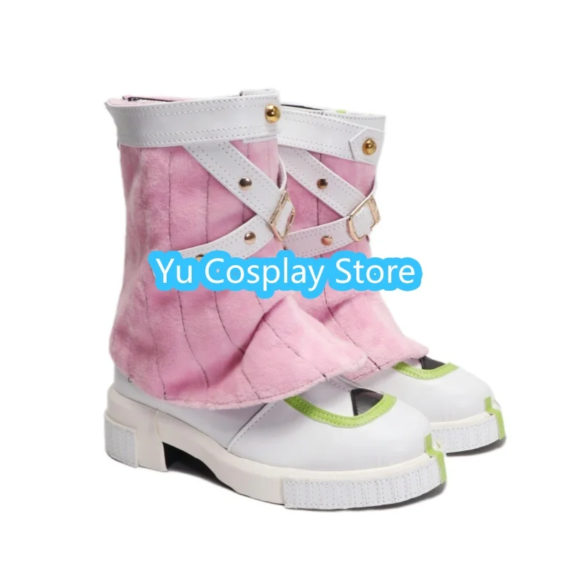 Yu Cosplay Store Genshin Impact Natlan Valessa Cosplay Schuhe Anime Cosplay Schuhe Stiefel Halloween Kostüme Requisiten