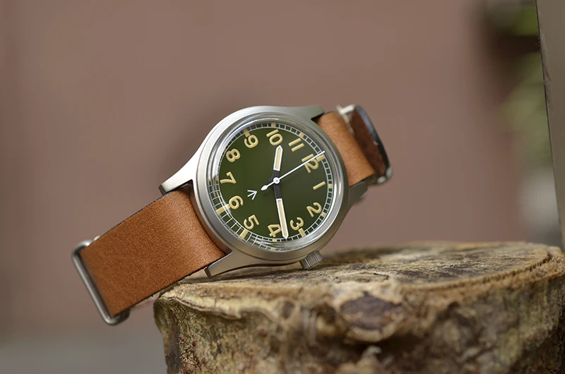 Baltany S2005 36mm Leuchtuhr Mechanische Uhr ST2130 Automatikwerk Super-LumiNova Vintage Sport-Armbanduhr – Detail 6