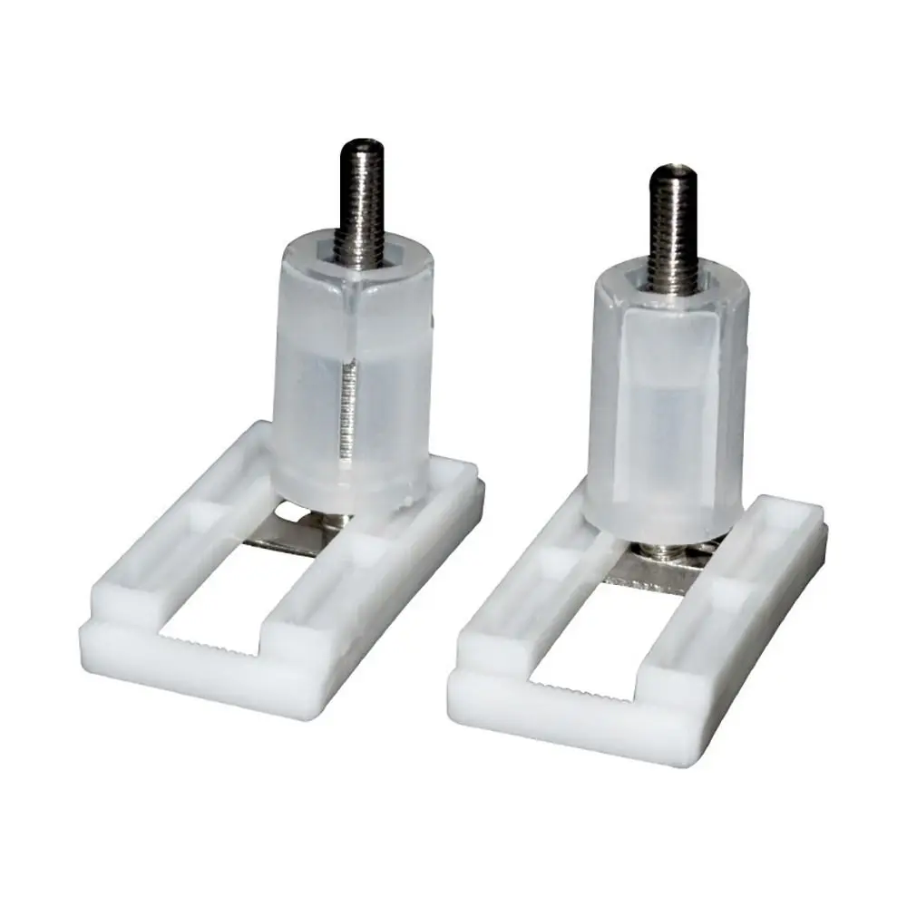 1Pair Seat Cover Plate Replacement Toilet Seat Repair Screws Bathroom Accessories Universal Lid Hinge Repair Bolts Plastic