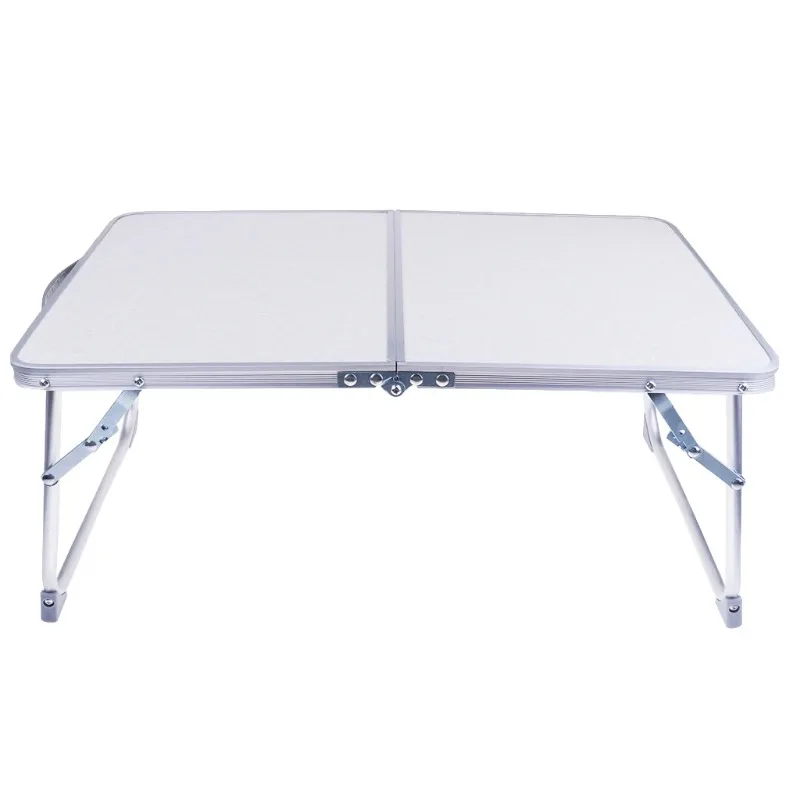 Imagem -04 - Alumínio Camping Folding Table Pequeno-almoço Servindo Cama Bandeja Mesa de Piquenique Portátil Caminhadas Ferramentas ao ar Livre