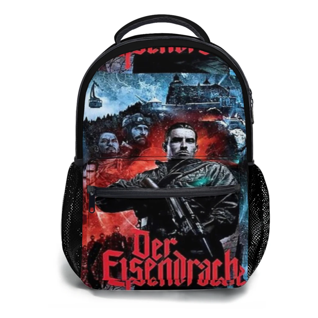 Der Eisendrache Schoolbag para meninas, mochila estudantil de grande capacidade, desenhos animados, ensino médio, 17"