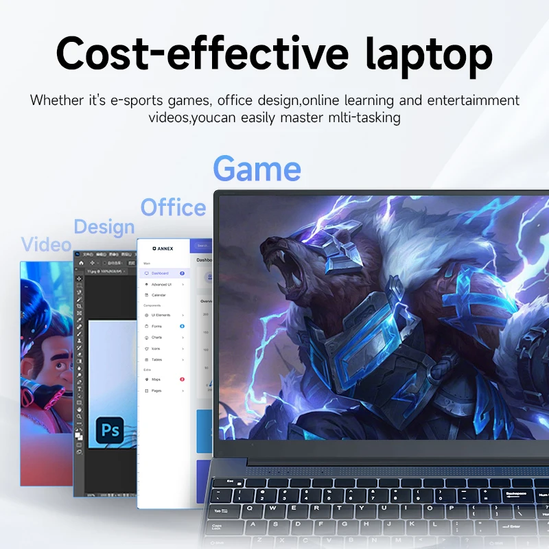 سوكسي مانتا بوك برو وصول جديد! كمبيوتر محمول بصمة مقاس 15.6 بوصة |   ذاكرة الوصول العشوائي DDR4 سعة 16 جيجابايت + 256 جيجابايت SSD |   إنتل رباعي النواة N5095