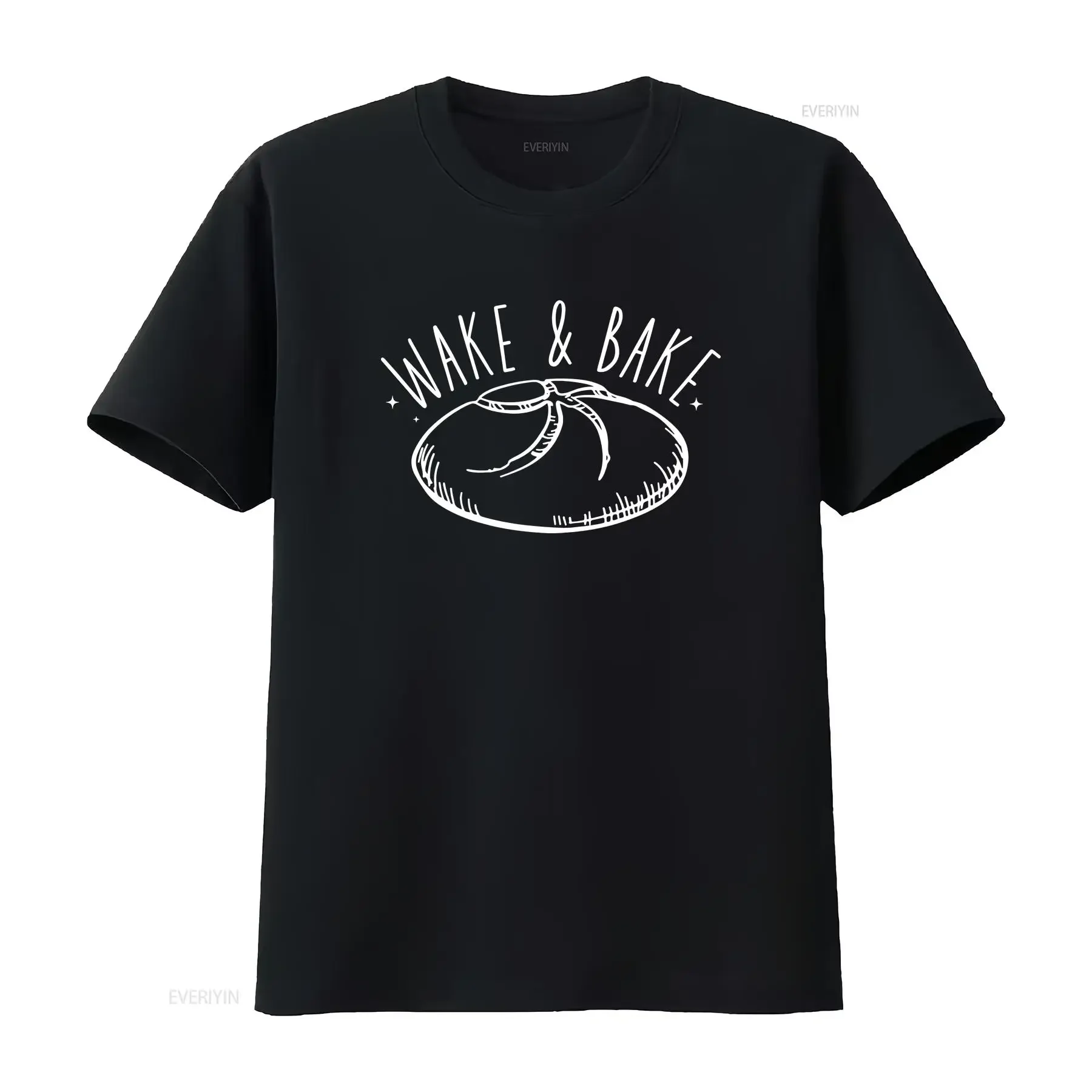 Wake Bake T Shirt Sourdough SweaT Bread Baker Baking Starter Squad Lover vintage Washed Versatile designer clothes Soft homme