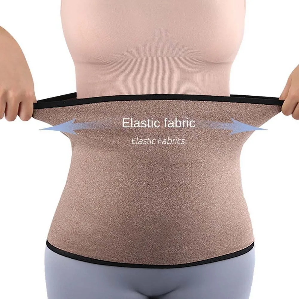 New Elastic Abdominal Girdle Practical Soft Thermal Waist Brace Band Lady/Girls Household Warm Lumbar Protective Gear