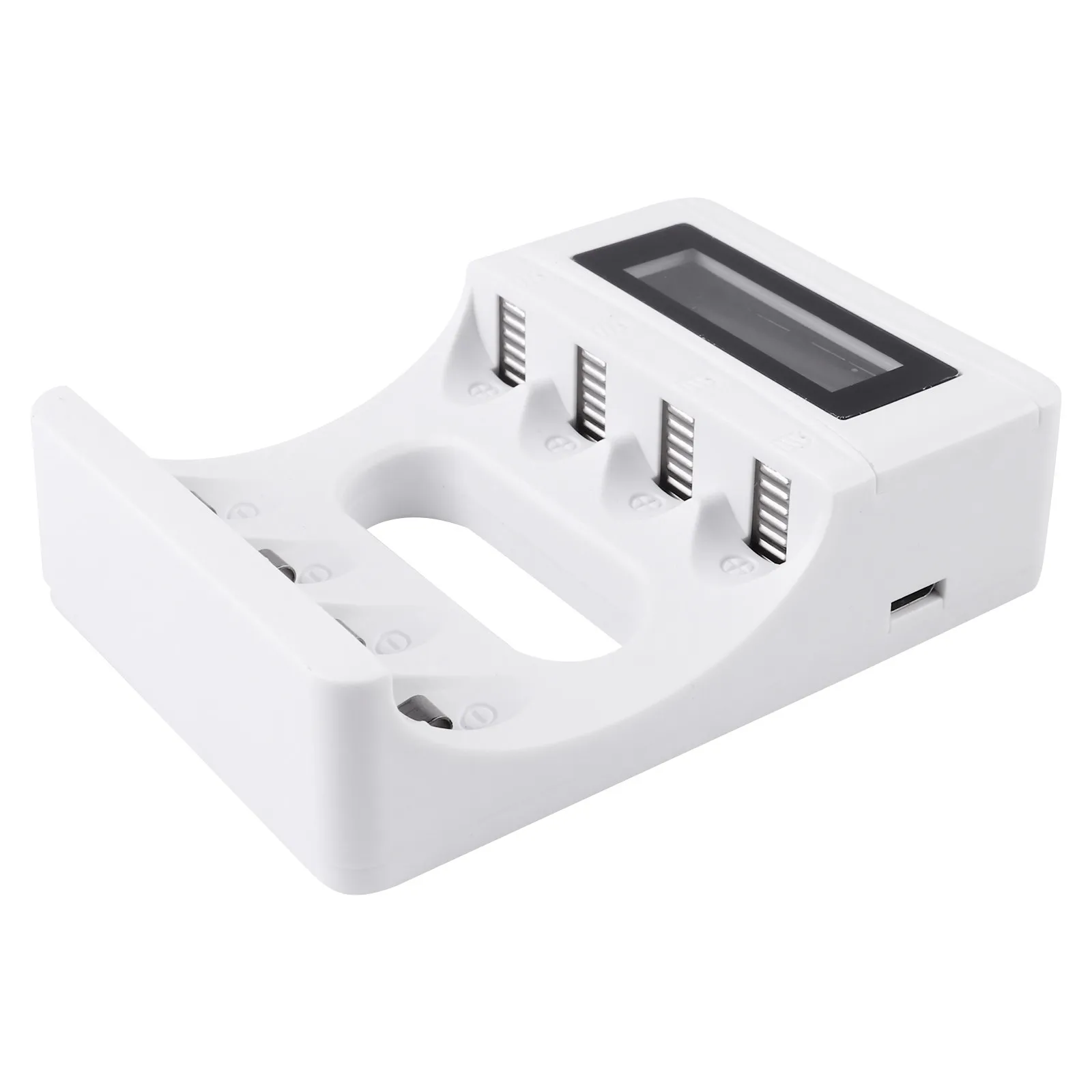 4 Slot Digital Intelligent LCD Universal Battery Charger with Internal Resistance Measurement Overcharge Overheat Short Circuit