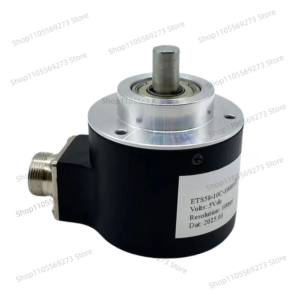 Optical Incremental Encoder 10mm Solid Shaft Line Driver Output 50 100 1000 1024 2000 PPR Rotary Encoders