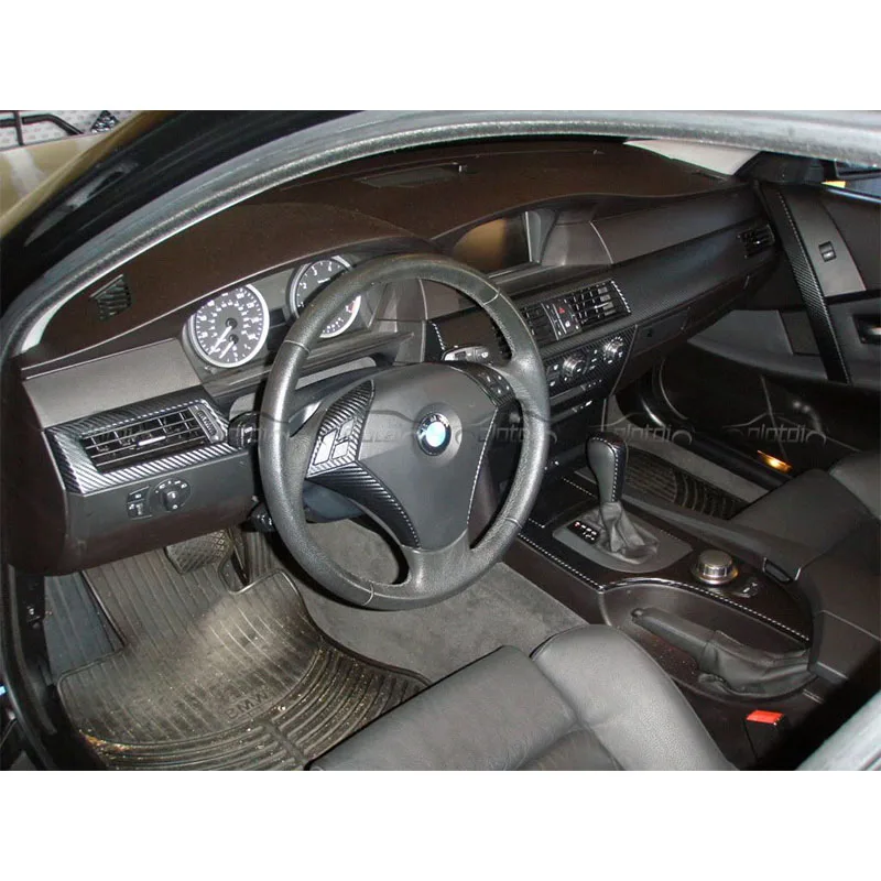 BMW E60 530d 535d 2001-2010 Auto Parts Auto Decor Carbon Fiber Interior Kit